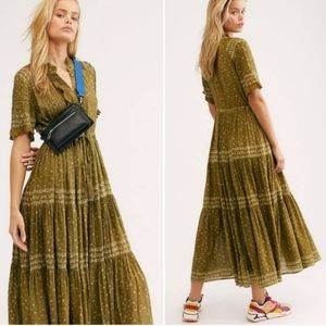 NWOT Free People Rare Feeling maxi dress